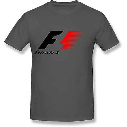 Fc Formula 1 Logo T-shirt för män Deepheather