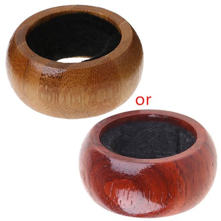 Rødvinsflaske av tre Dryppsikker Stopphalsring Hjem Bartilbehør Nytt