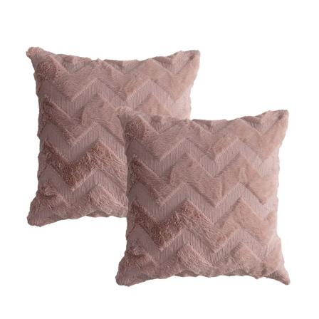 2-pack mjuka plysch korta fleece sammets dekorativa omfamningar