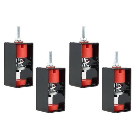 4-pak Loft Vibrationsdæmpende Beslag, Fjeder Vibrationsisolator til Lydisolering og Stødsikkerhed