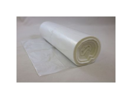 Papperskorgspåse LLD 30L 15my transparent 100/rl - Lyreco - Städ och hygien - Påsar och säckar - Papperskorgspåsar