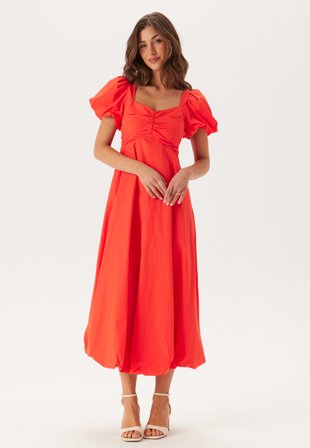 YAS rivanna Ss Dress Cherry Tomato Vaatteet