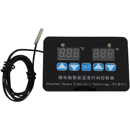 ZFX-W1011 Mikrodatamaskin Digital Display Temperaturregulator Intelligent Termostat Justerbar Tidskontroll Elektronisk Temperaturkontrollbryter