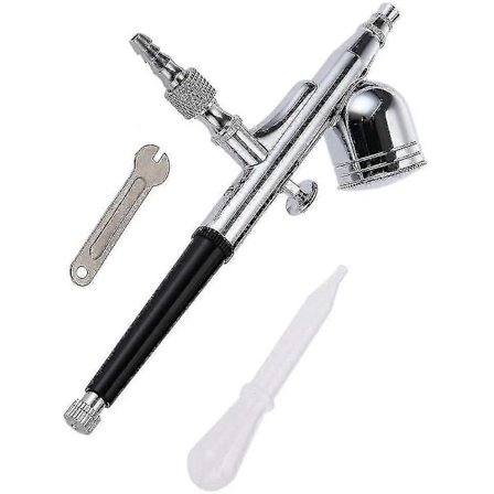 Air Brush Airbrush Kit 0.5mm Färg Konst Nagelkonst Sprutpistol Kompressor