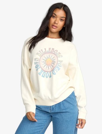 Billabong Echo Crew Flc - Cream - L