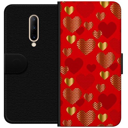 Kompatibelt Lommeboketui til OnePlus OnePlus 7 Pro GoldenHearts