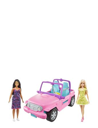 Barbie & Friend Vehicle Toys Dolls & Accessories Dolls Multi/mønstret Barbie