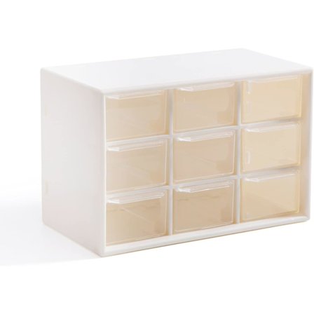 Pöytätietokoneen pölytiiviit ruudukot Sekalaiset korut Muovinen säilytyslaatikko Yhdeksän neliötä G