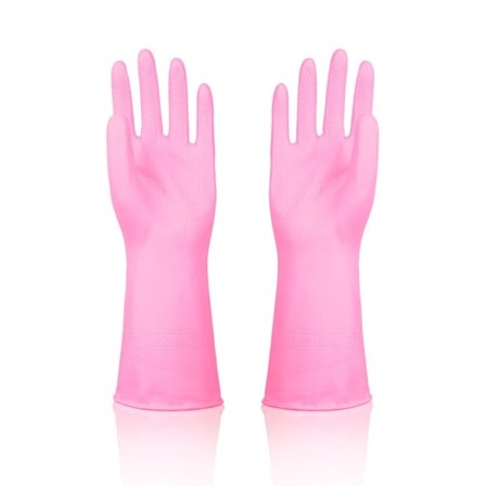 5 par genanvendelige opvaskehandsker uden latex, Co