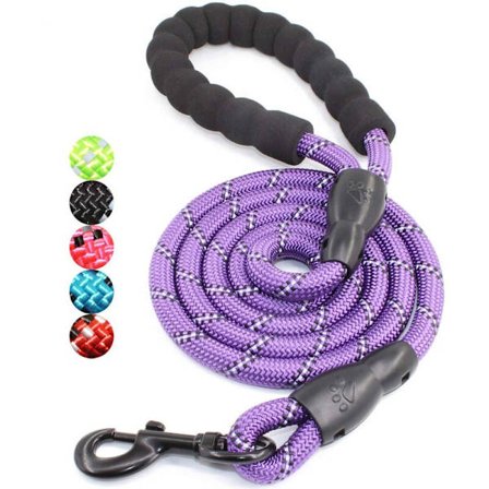 1,2 cm * 150 cm Sterkt Hundebånd Med Komfortabelt Polstret Håndtak Og H