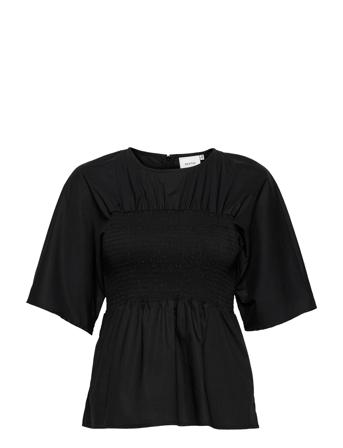 Kalottagz Ss Blouse Black Gestuz