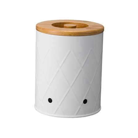 Potetboks Matbeholder med Lokk Grønnsaksboks Kjøkkenoppbevaringskrukke for Matbod Benkeplate - Perfekt