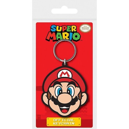 Nintendo Super Mario Nyckelring Gummi IC