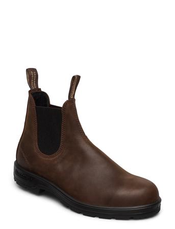 Bl Classic Comfort Støvletter Chelsea Boot Brun Blundst