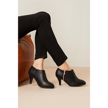 Good For The Sole Dam/Kvinnor Marlo Zip Extra Wide Ankle Boot