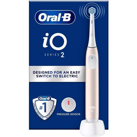 Oral-B - Elektrisk tannbørste iO2 Calm Pink Rosa