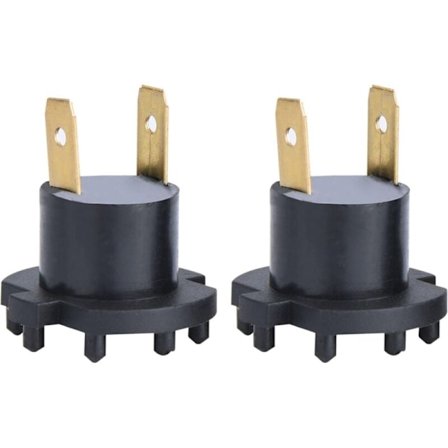 H7-polttimon pidikkeelle Ajovalojen kannan polttimon pidikepari