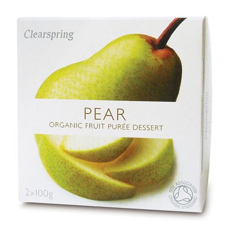 Clearspring Frugtpuré pære Ø 100 g, Helse & Madvarer, Madvarer, Konserves
