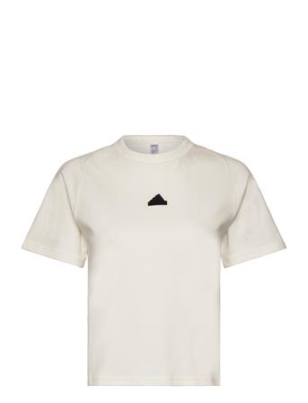 W Z.n.e. Tee Beige Adidas Sportswear