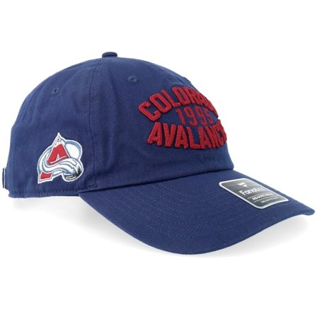 Fanatics - NHL Blå unconstructed Keps - Colorado Avalanche Archer Un Athletic Navy Dad Cap @ Hatstore