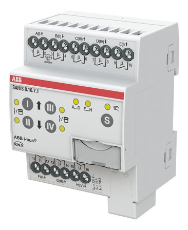 ABB 2CDG110250R0011 Kombi-skuespiller 230V, 16 A Antal udgange: 8, Elforsyning & strømfordeling