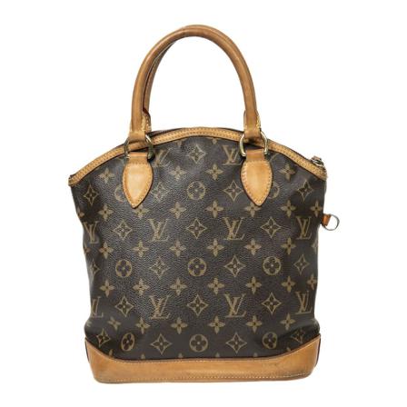 Louis Vuitton Vintage Pre-owned Lockit Vertical PM Brun, Dame Vintage Tasker, Størrelse: ONE Size