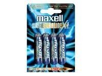 MAXELL Super Alkaline XL LR03 XL batteri - 4 x AAA - Alkalisk