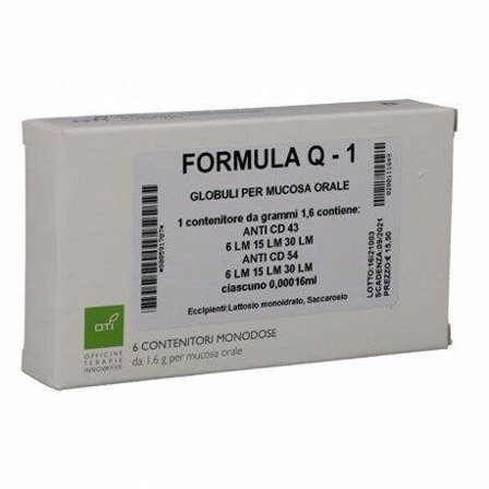 Oti Formula Q1 Composto 6 Fiale Idroalcoliche da 2ml