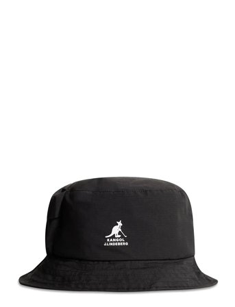 J. Lindeberg Banks Packable Bucket Hat - Black - L