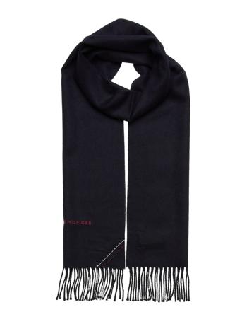 1985 Scarf Woven Accessories Scarves Winter Scarves Navy Tommy Hilfiger