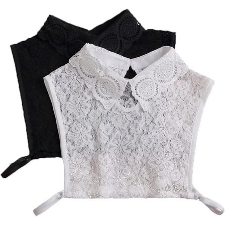 Fake Collar Avtagbar krage False Collar Bluse Half