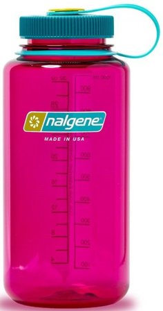 Nalgene Bottle 1L Wide Mouth Sustain Eggplant