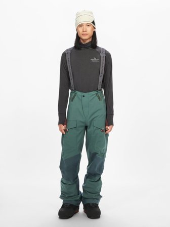 Klättermusen Brage 2.0 Latzhose Herren - Teal Grey - L
