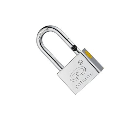 60mm Lang Bøjle Jern Hængelås - Sølv Udendørs Sikkerhedslås