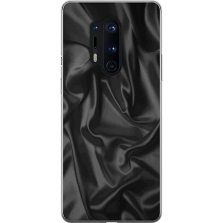 Kompatibelt Mobildeksel til OnePlus OnePlus 8 Pro Silke Svart