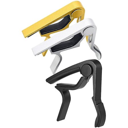 Pakke med 3 Capo Akustisk Elektrisk Gitar Klemme Western