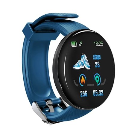 Digital Klocka herrklockor Blodtryck Rund Smart klocka Kvinnor Smart Armband Vattentät Sport Tracker För Android IOS