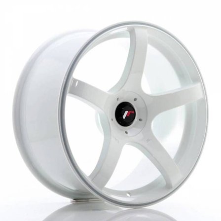 Jante Alu 18" Japan Racing JR32 18x8,5 ET20-38 5H Blank Hvid