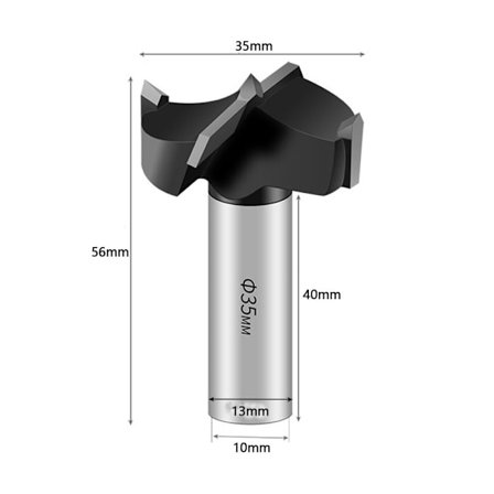 Hulåbner boring 35MM