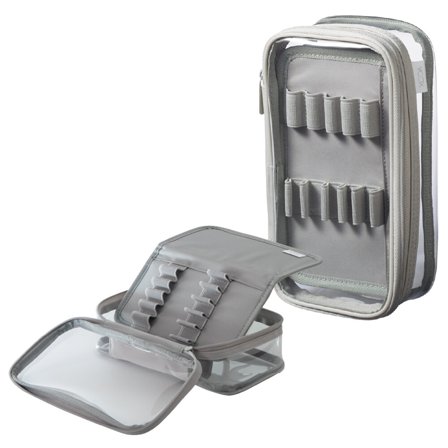 Pencil Case Transparent Grey