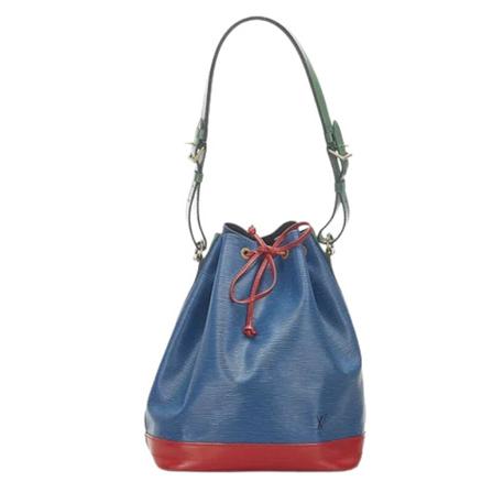 Louis Vuitton Vintage Pre-ownedLeatherlouis-vuitton-bags Blå, Dame Vintage Tasker, Størrelse: ONE Size