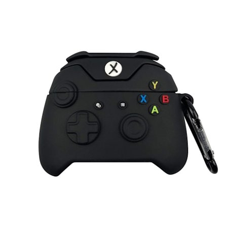 Gamepad Shape Silikonskal Airpods Pro Svart