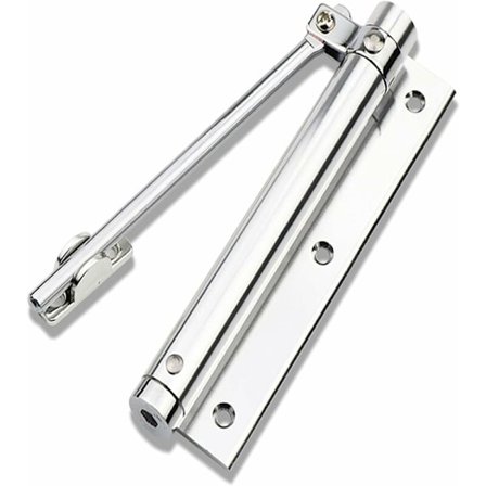 Dørlukker med fjeder, bygningsbeslag, overflademonteret, branddør, til privat og erhvervsmæssig brug