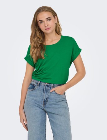 ONLY Onlmoster S/S O-Neck Top Noos Jrs - Green - XS
