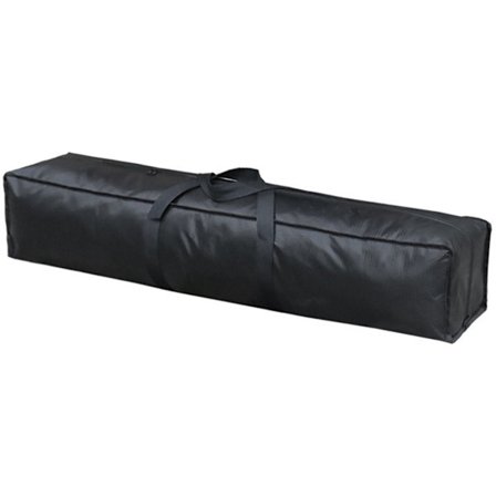 ING Udvidet Sammenfoldelig Opbevaringstaske med Lynlås til Havebænke, Yogamåtter, Fotostativer og Gulvtæpper i Sort (100 x 25 x 25 cm)