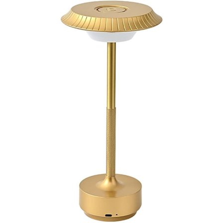 Bordlampe Trådløs / Skrivebordslampe - Retro LED-lampe for Innendørs & Utendørsbruk_TF_TF
