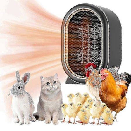 u200bLämmitetty koirankoppi talvella sähkölämmitin lemmikille säädettävä termostaatti ulkokennelisuoja mukavuusratkaisuu200b