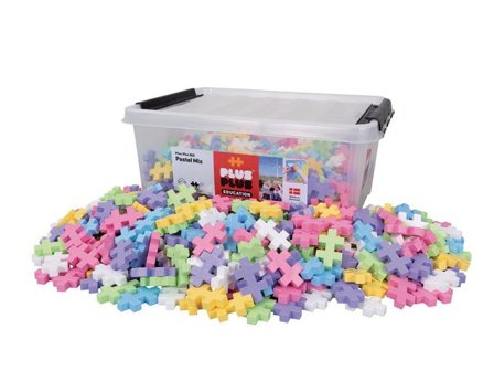 PLUS PLUS PLUS PLUS BIG Pastell - Lyreco - Skola och förskola - Lekmaterial - Bygglek, konstruktion och mosaik