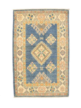 Medallion Small Kazak Fine Rug 60X94 Wool