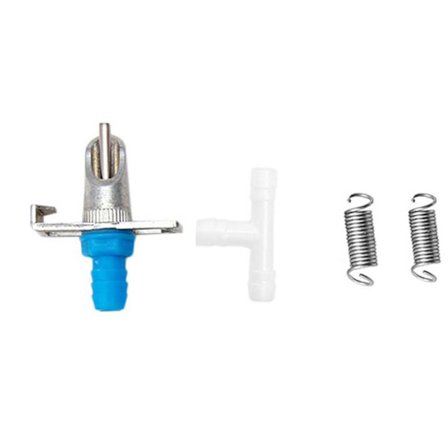 Kanin Nippel Drikker Automatisk Kanin Vann Drikker Dobbel Metallfjær Gnager Vannautomat for Marsvin Ilder Kanin